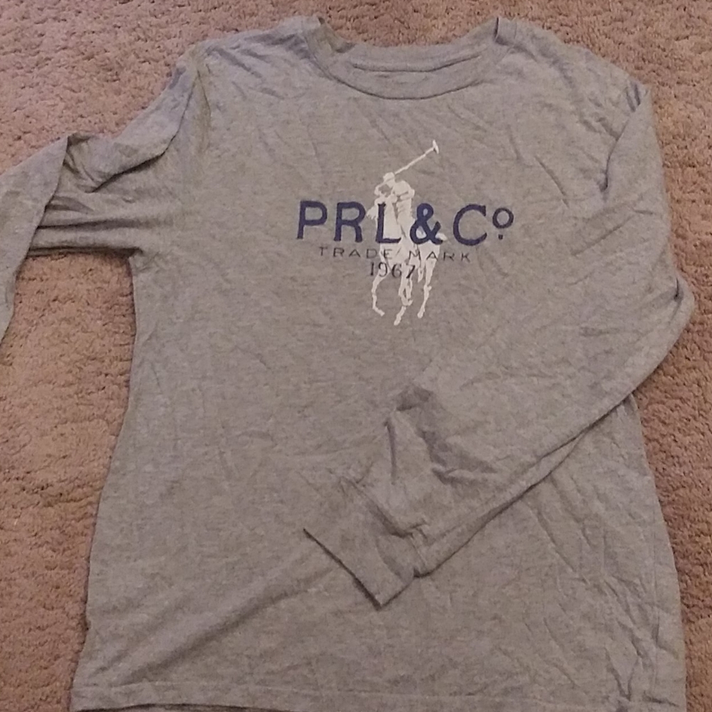 Kids large long sleeve shirt